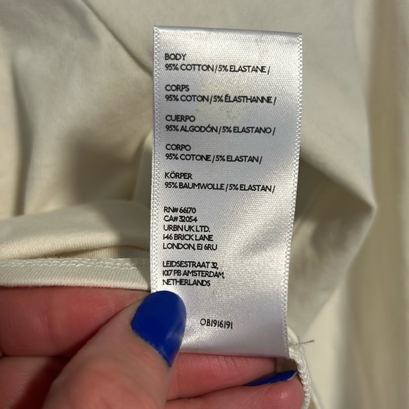 NWT BDG Alex off the shoulder top - Picture 5 of 7